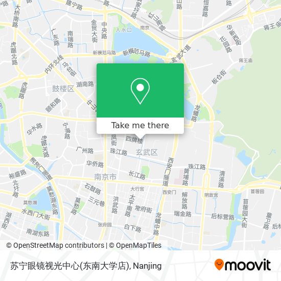 苏宁眼镜视光中心(东南大学店) map