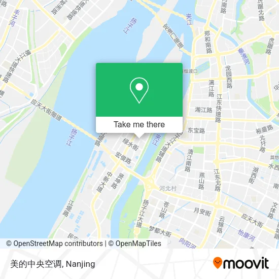 美的中央空调 map