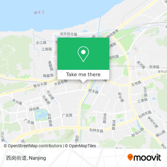 西岗街道 map