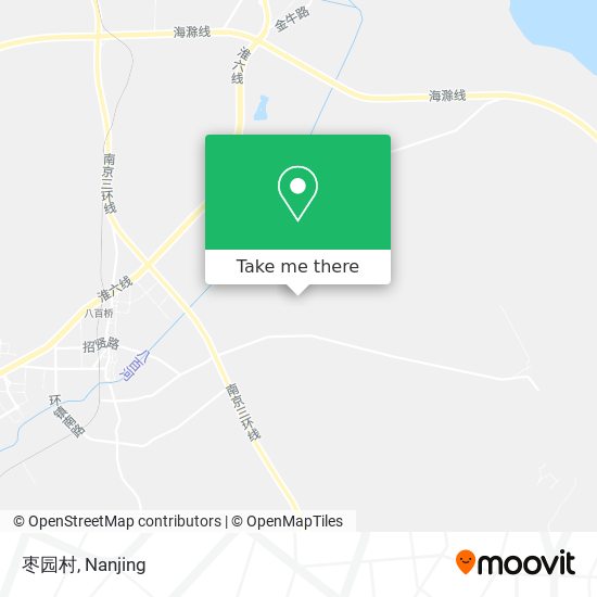 枣园村 map