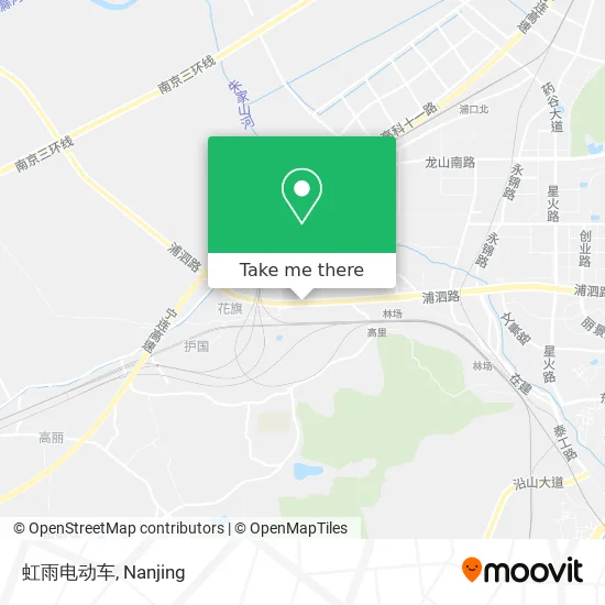 虹雨电动车 map