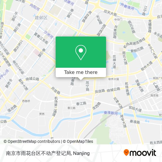 南京市雨花台区不动产登记局 map