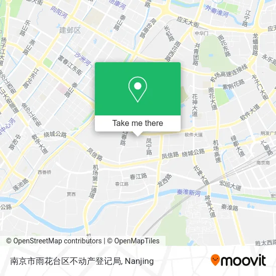 南京市雨花台区不动产登记局 map