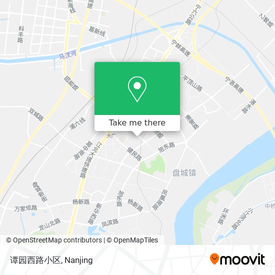 谭园西路小区 map