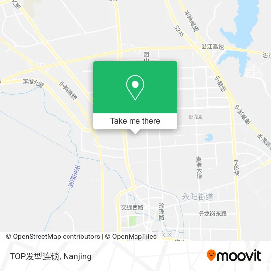 TOP发型连锁 map