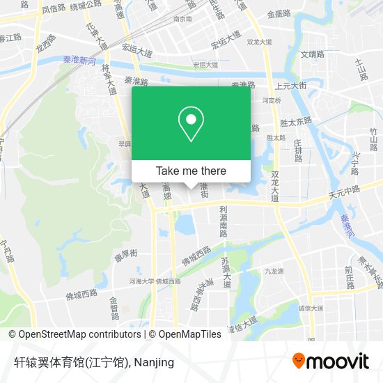 轩辕翼体育馆(江宁馆) map