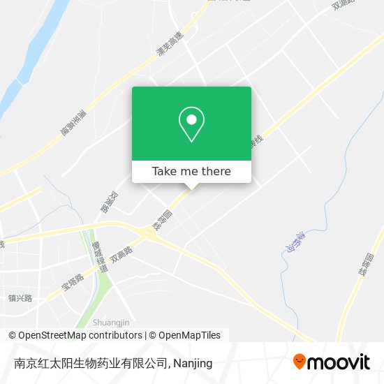 南京红太阳生物药业有限公司 map
