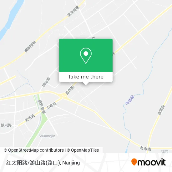 红太阳路/游山路(路口) map