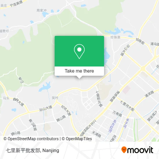 七里新平批发部 map