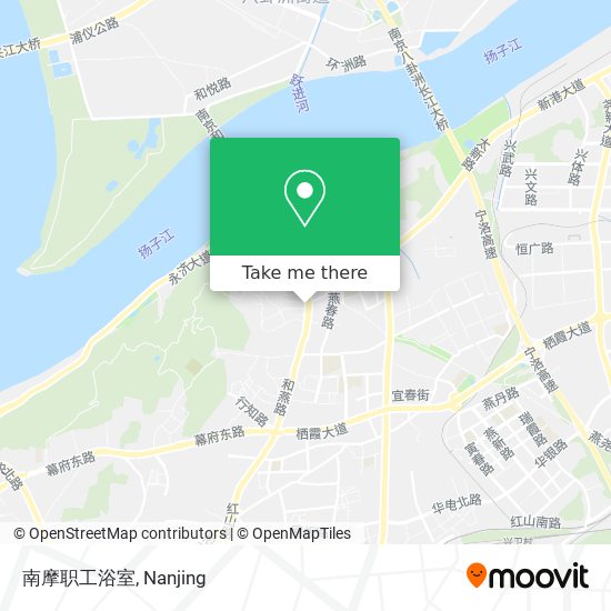 南摩职工浴室 map