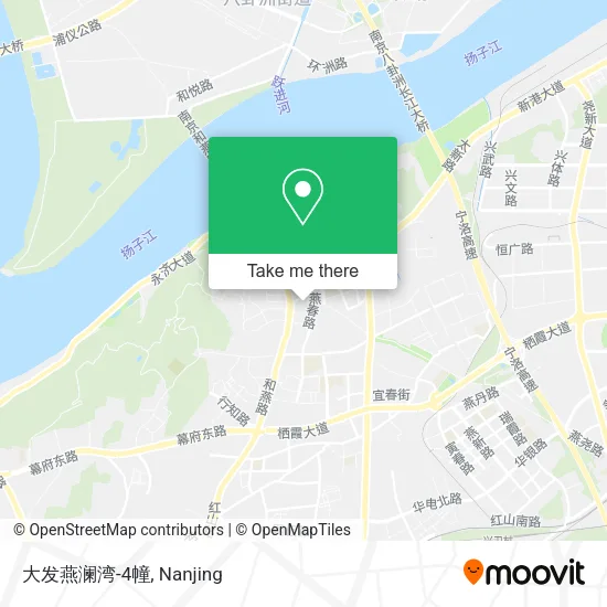 大发燕澜湾-4幢 map