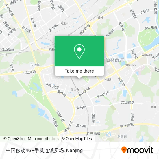 中国移动4G+手机连锁卖场 map
