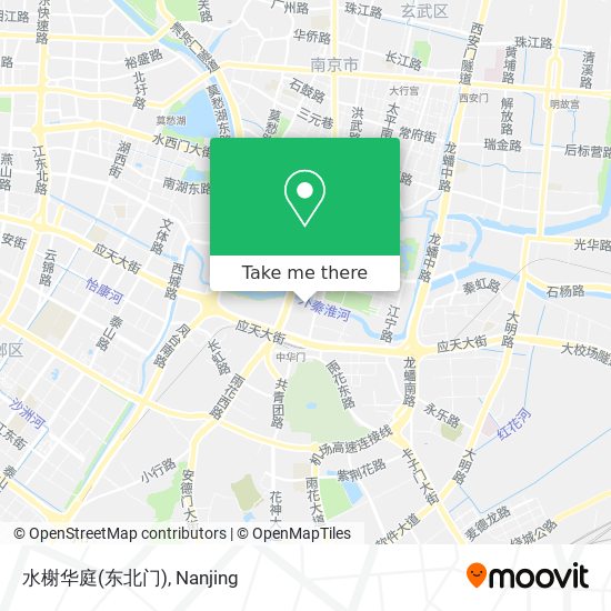 水榭华庭(东北门) map