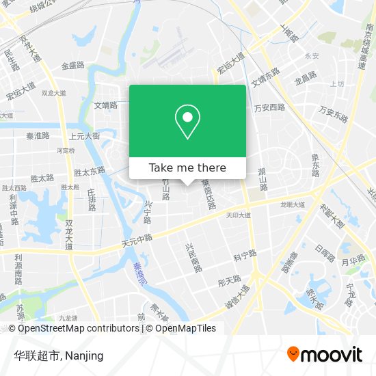 华联超市 map