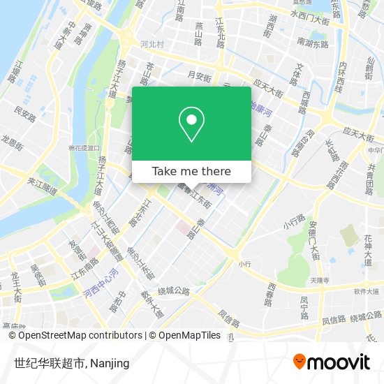 世纪华联超市 map