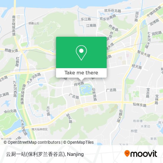 云厨一站(保利罗兰香谷店) map