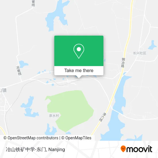 冶山铁矿中学-东门 map