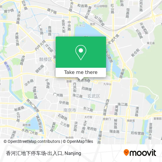 香河汇地下停车场-出入口 map