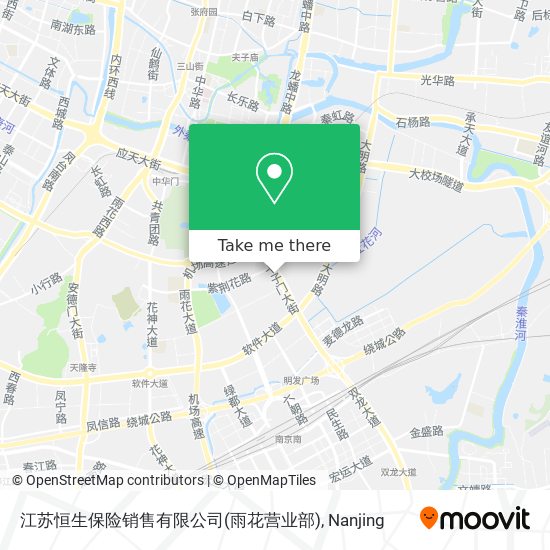 江苏恒生保险销售有限公司(雨花营业部) map