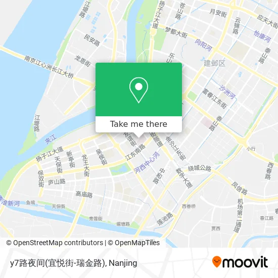 y7路夜间(宜悦街-瑞金路) map