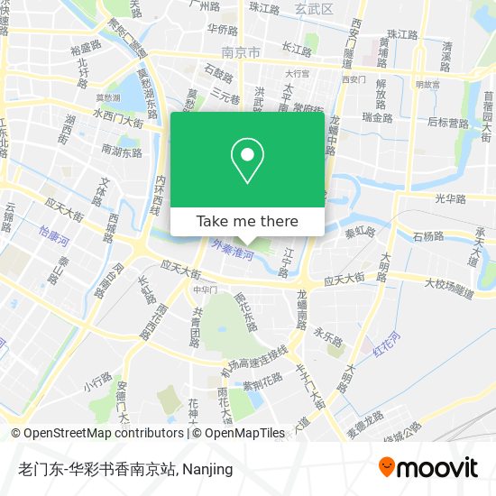 老门东-华彩书香南京站 map