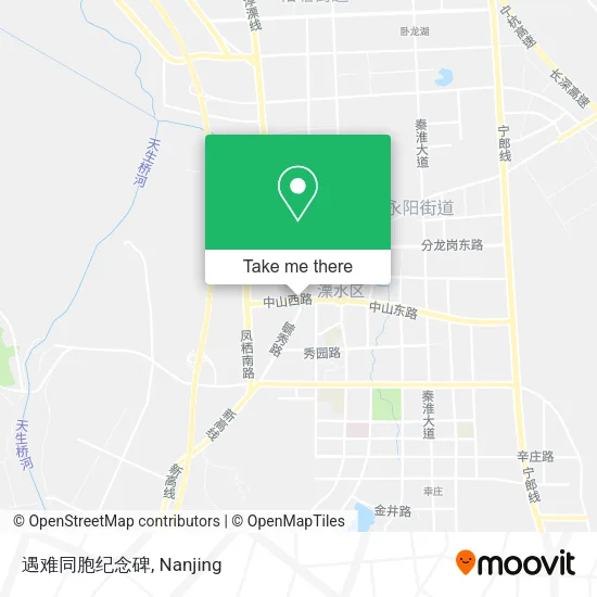 遇难同胞纪念碑 map