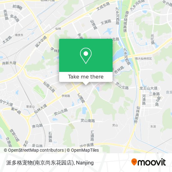 派多格宠物(南京尚东花园店) map
