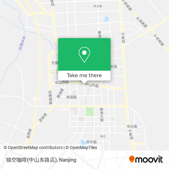 猫空咖啡(中山东路店) map