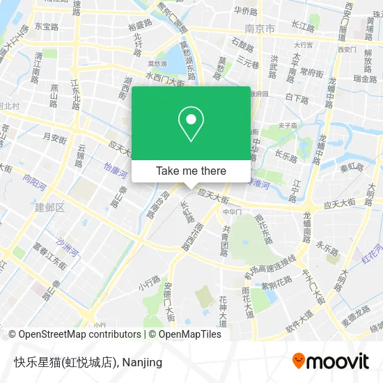 快乐星猫(虹悦城店) map