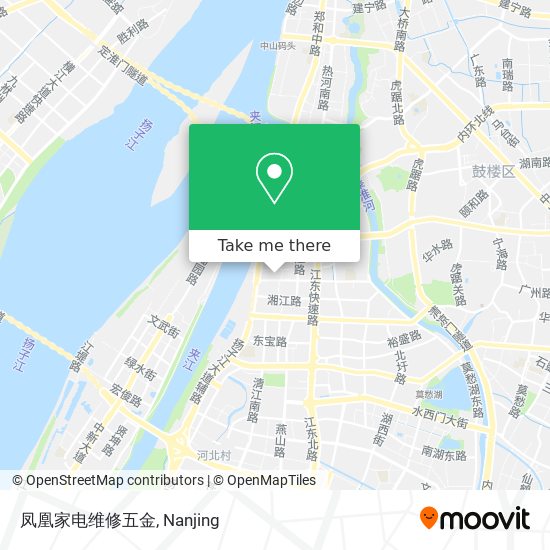 凤凰家电维修五金 map