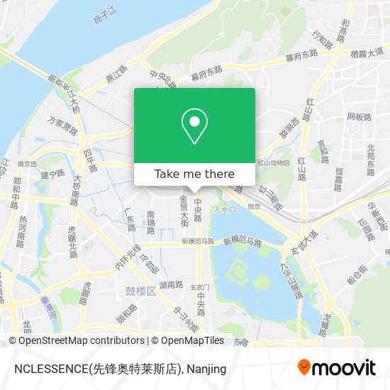 NCLESSENCE(先锋奥特莱斯店) map
