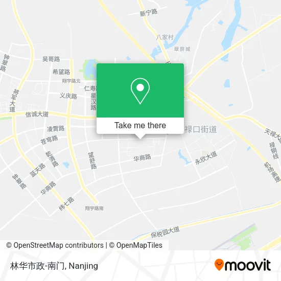 林华市政-南门 map