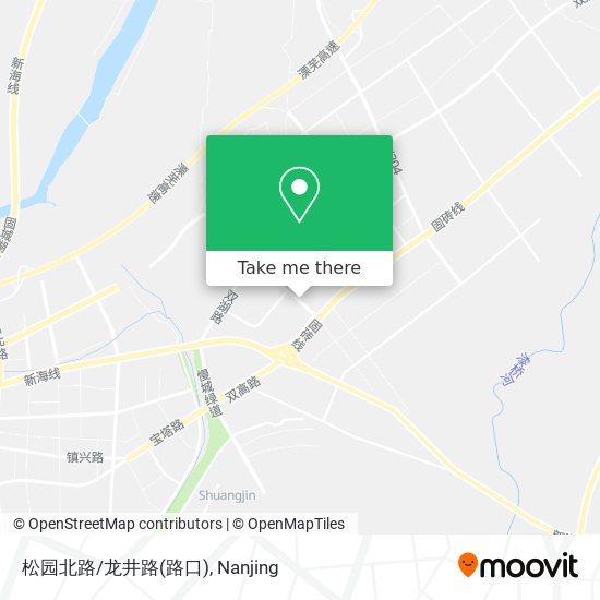 松园北路/龙井路(路口) map