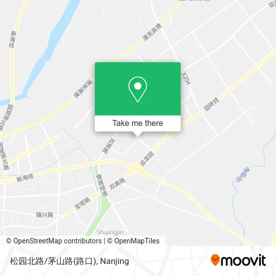 松园北路/茅山路(路口) map