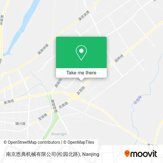 南京恩典机械有限公司(松园北路) map