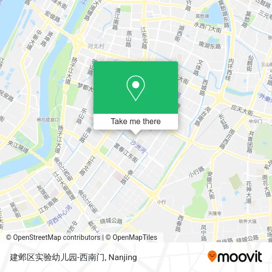 建邺区实验幼儿园-西南门 map