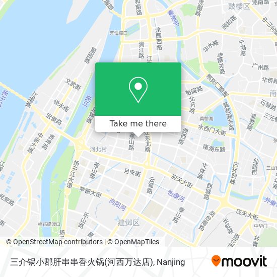 三介锅小郡肝串串香火锅(河西万达店) map