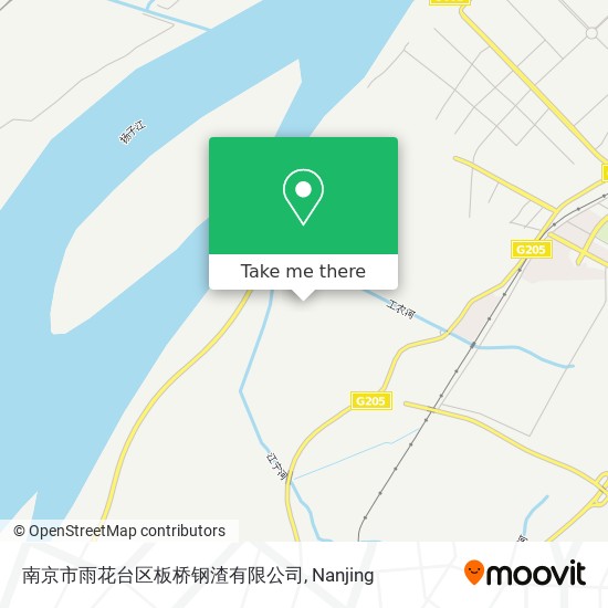 南京市雨花台区板桥钢渣有限公司 map
