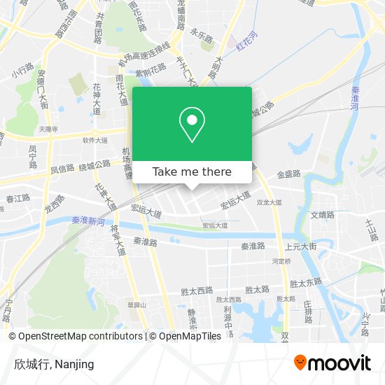 欣城行 map