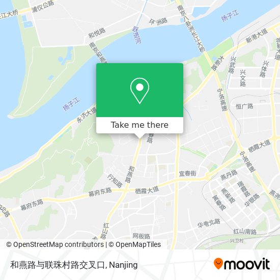 和燕路与联珠村路交叉口 map