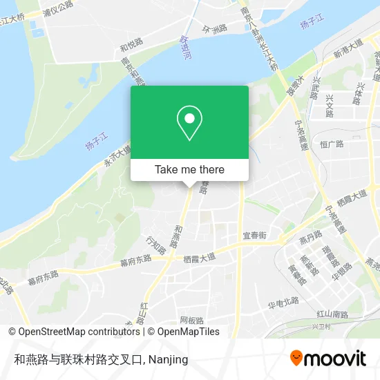 和燕路与联珠村路交叉口 map