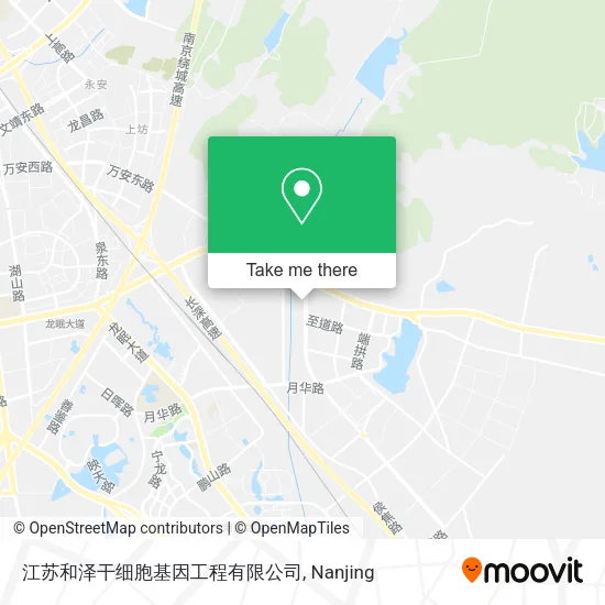 江苏和泽干细胞基因工程有限公司 map