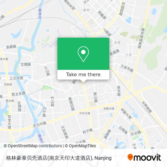 格林豪泰贝壳酒店(南京天印大道酒店) map