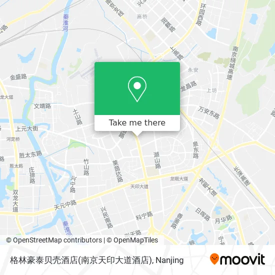 格林豪泰贝壳酒店(南京天印大道酒店) map