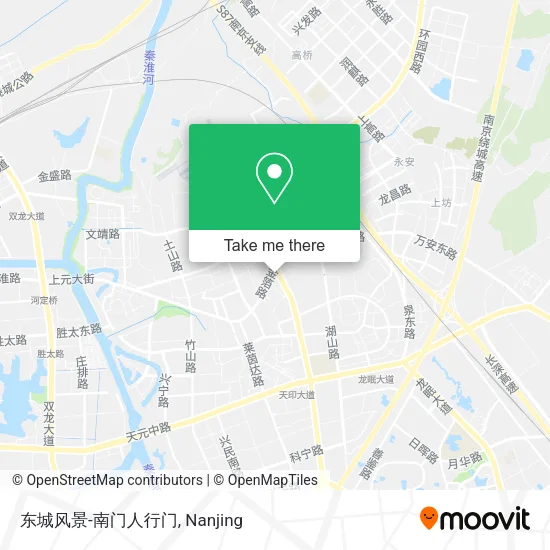 东城风景-南门人行门 map