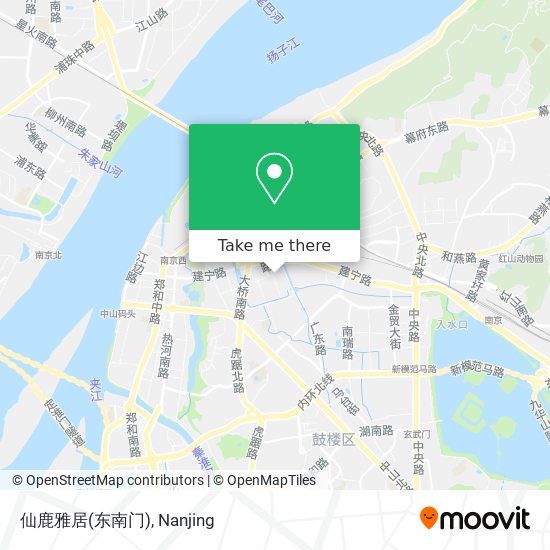 仙鹿雅居(东南门) map