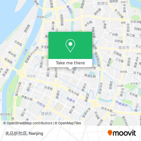 名品折扣店 map