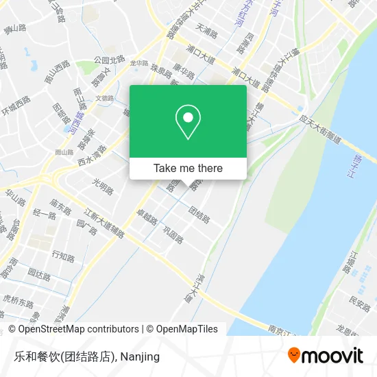 乐和餐饮(团结路店) map