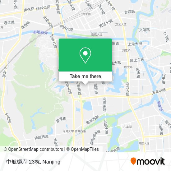 中航樾府-23栋 map