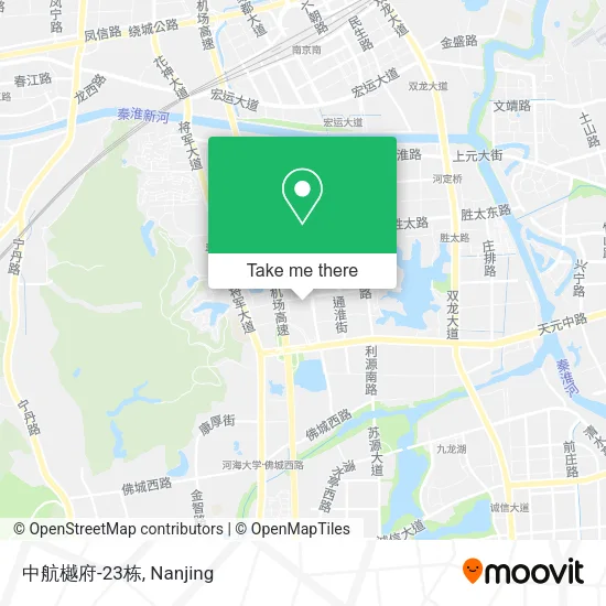 中航樾府-23栋 map